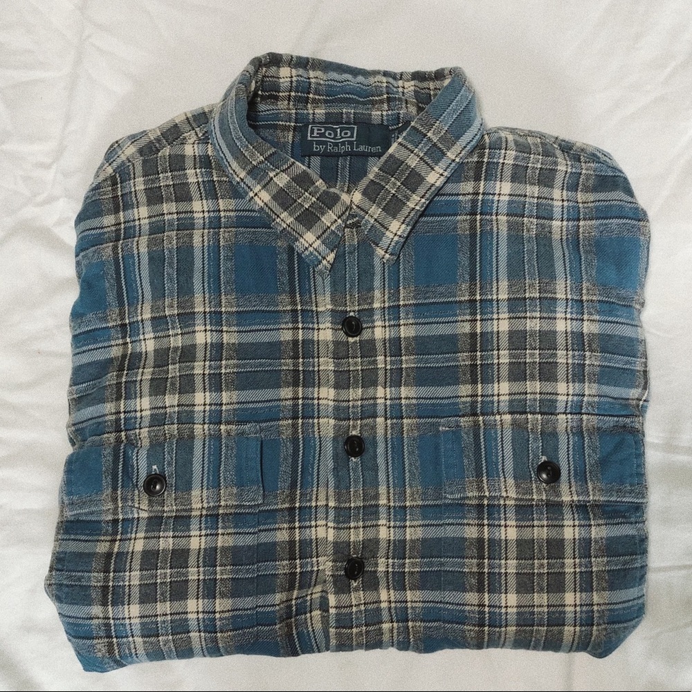VINTAGE 90s RALPH LAUREN FLANNEL